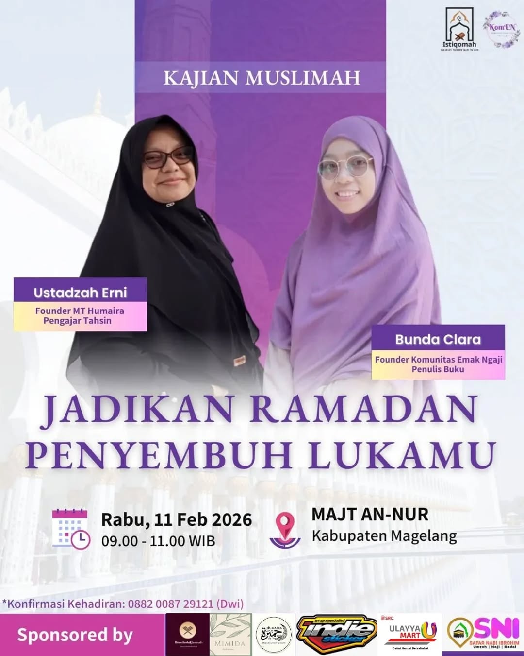 JADIKAN RAMADAN PENYEMBUH LUKAMU
