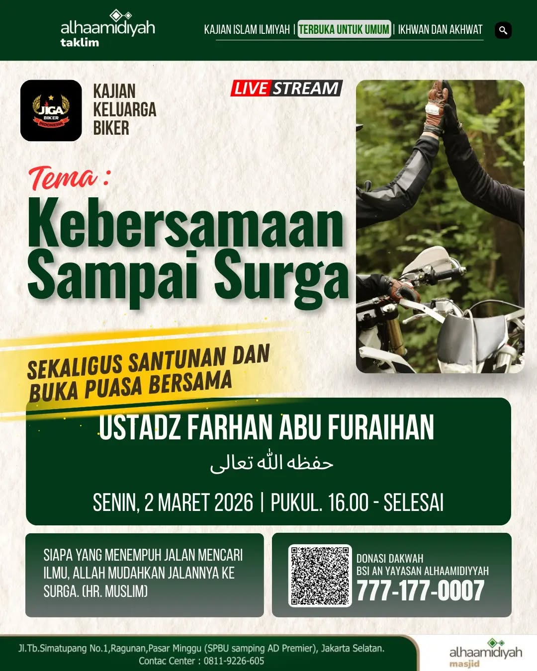 Kajian Keluarga Biker