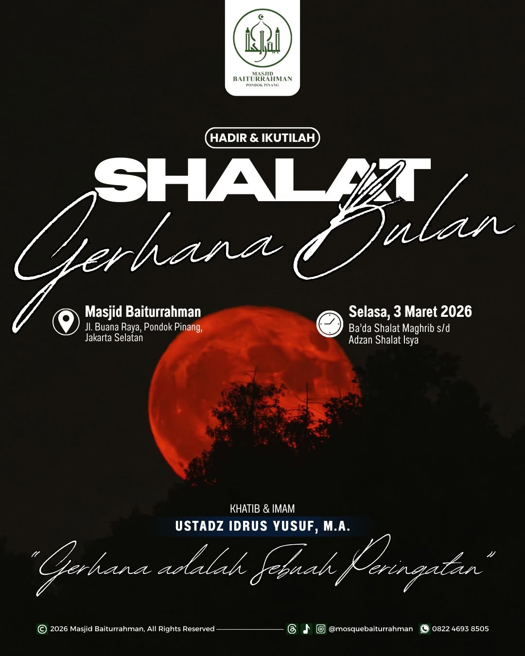 Shalat Gerhana Bulan