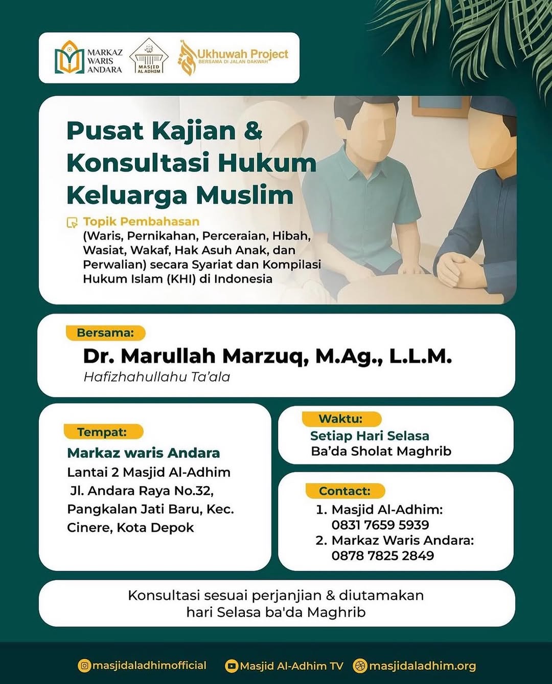Pusat Kajian & Konsultasi Hukum Keluarga Muslim