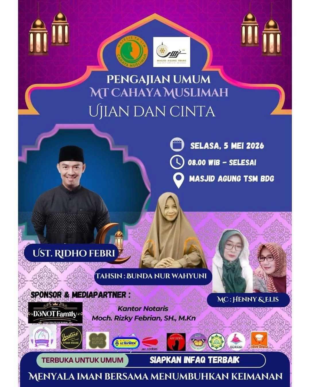 Pengajian Umum MT Cahaya Muslimah