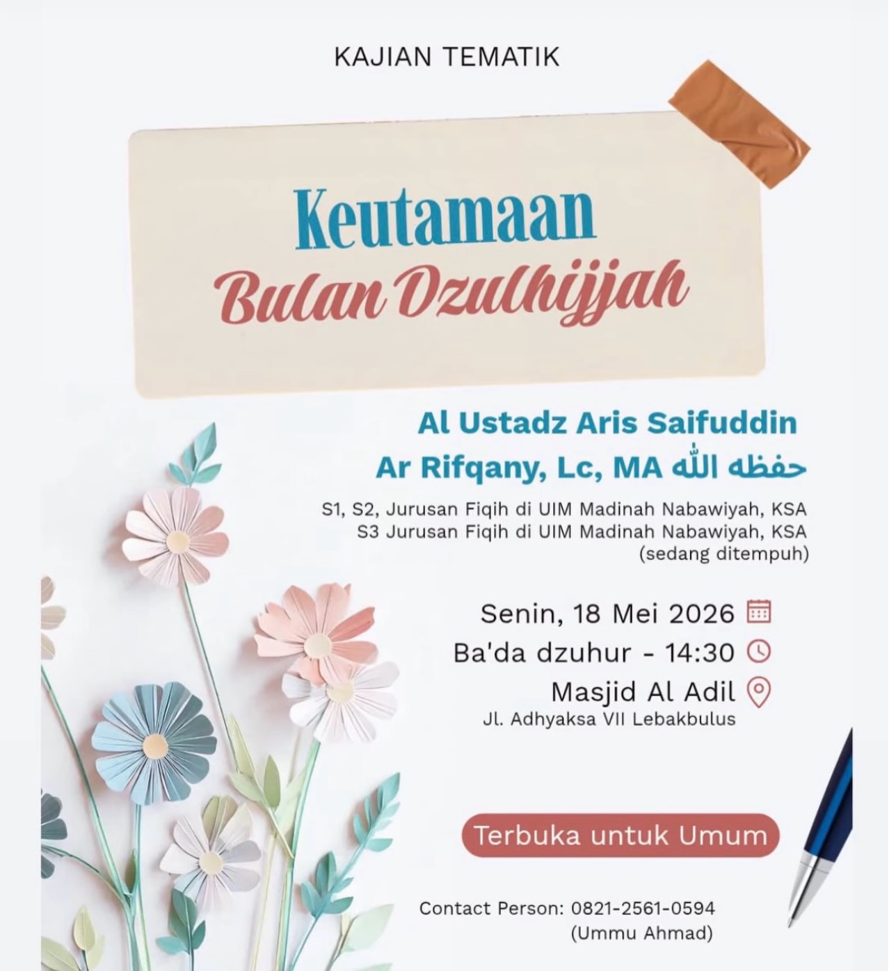 Keutamaan Bulan Dzulhijjah
