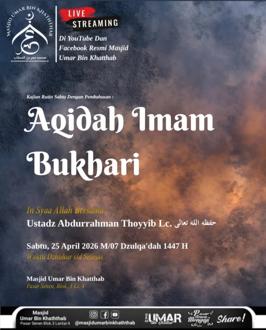 Aqidah Imam Bukhari