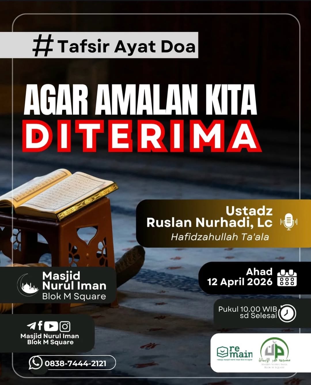 Agar Amalan Kita Diterima