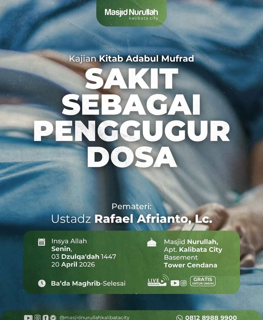 Sakit sebagai Penggugur Dosa