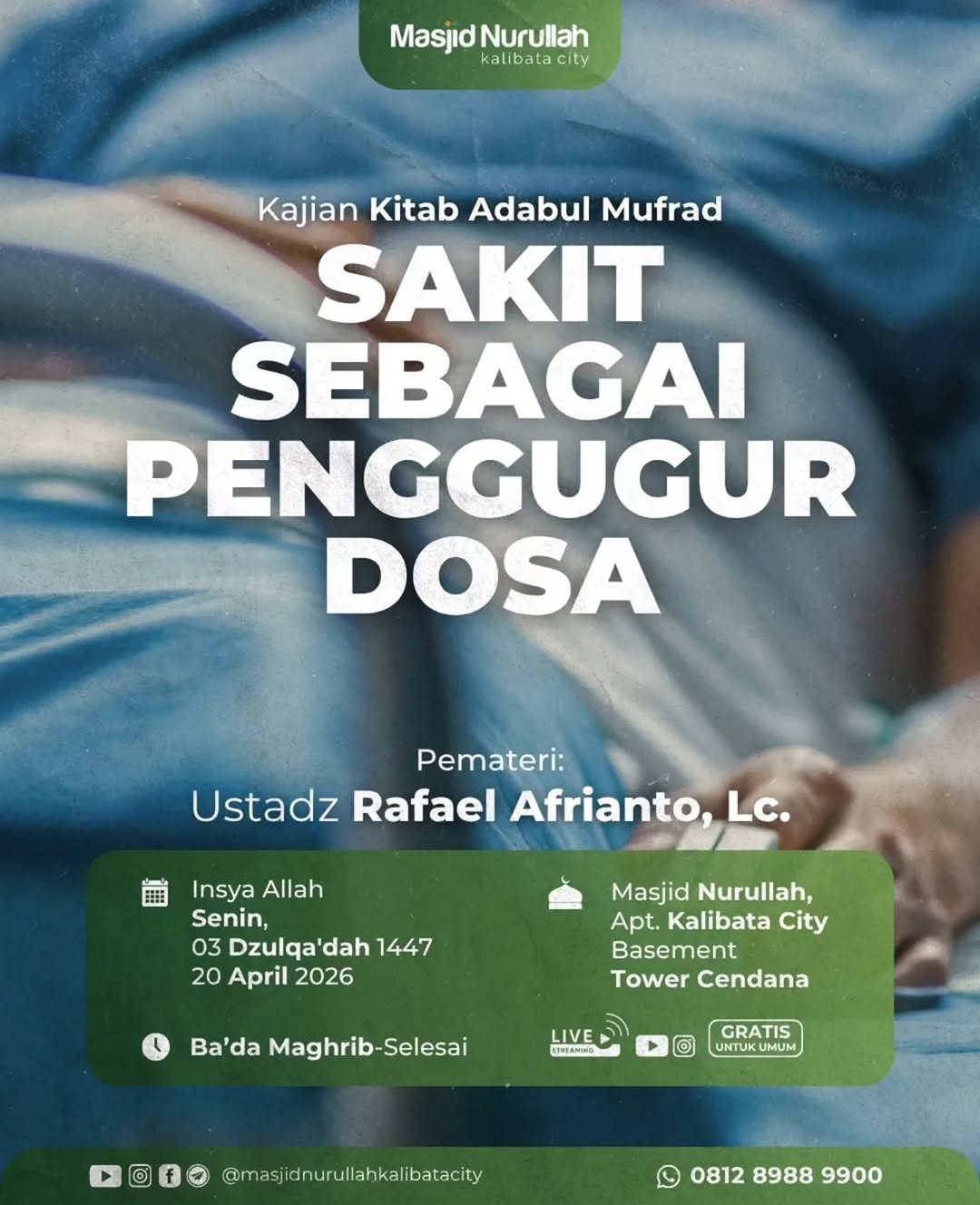 Sakit sebagai Penggugur Dosa