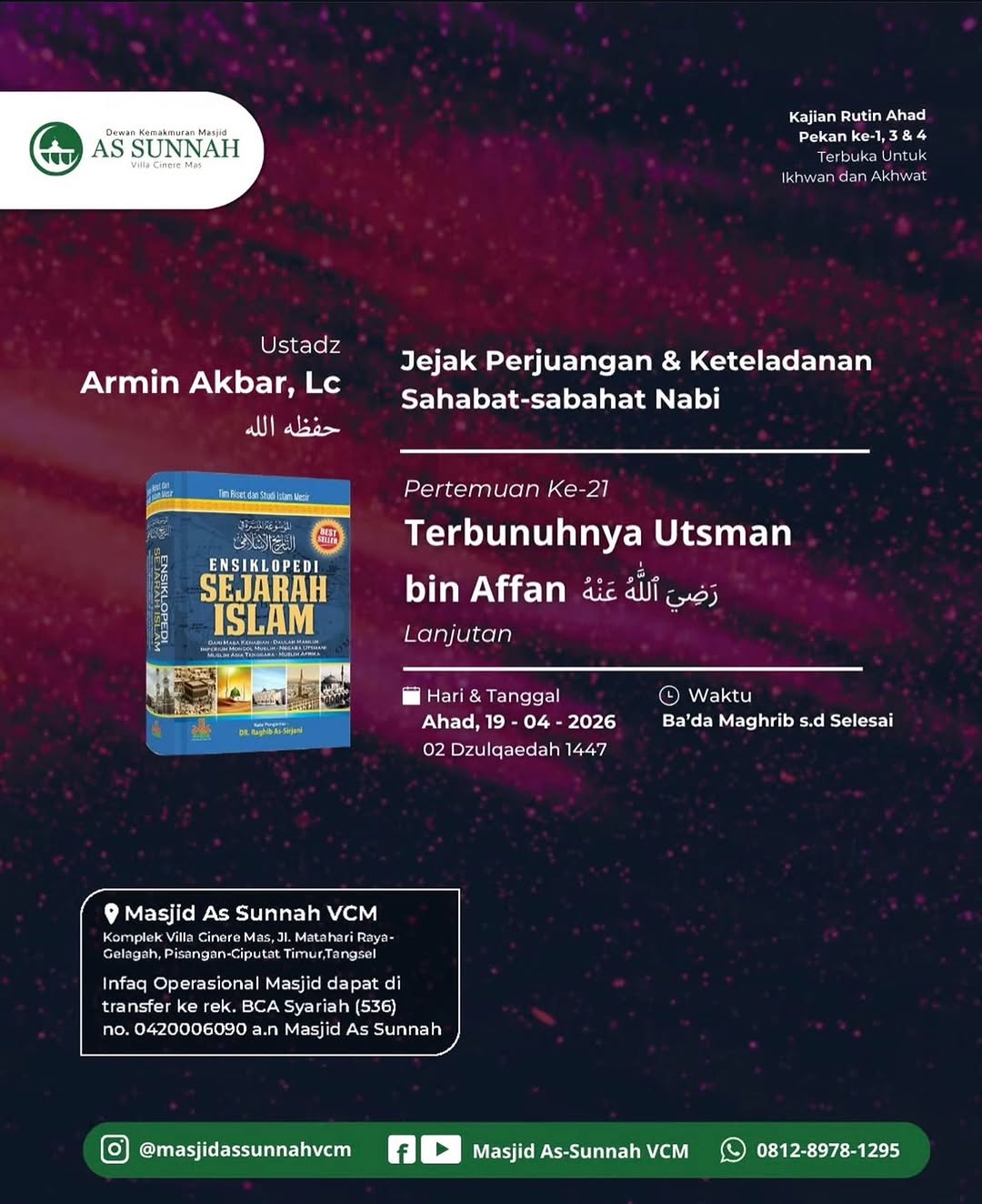 Jejak Perjuangan & Keteladanan Sahabat-sahabat Nabi