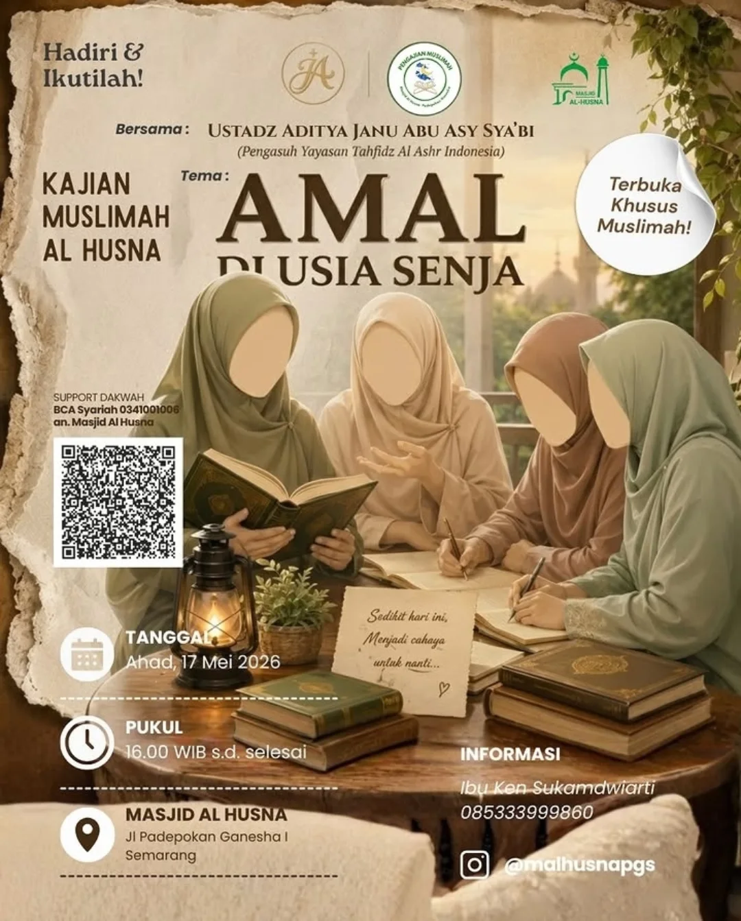 Amal Di Usia Senja