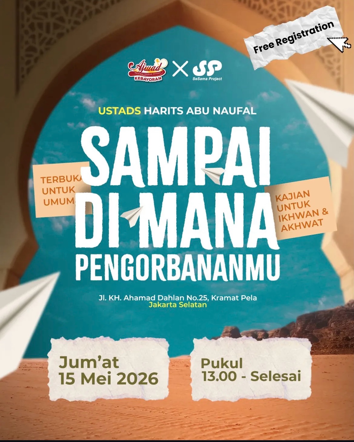 SAMPAI DI MANA PENGORBANANMU