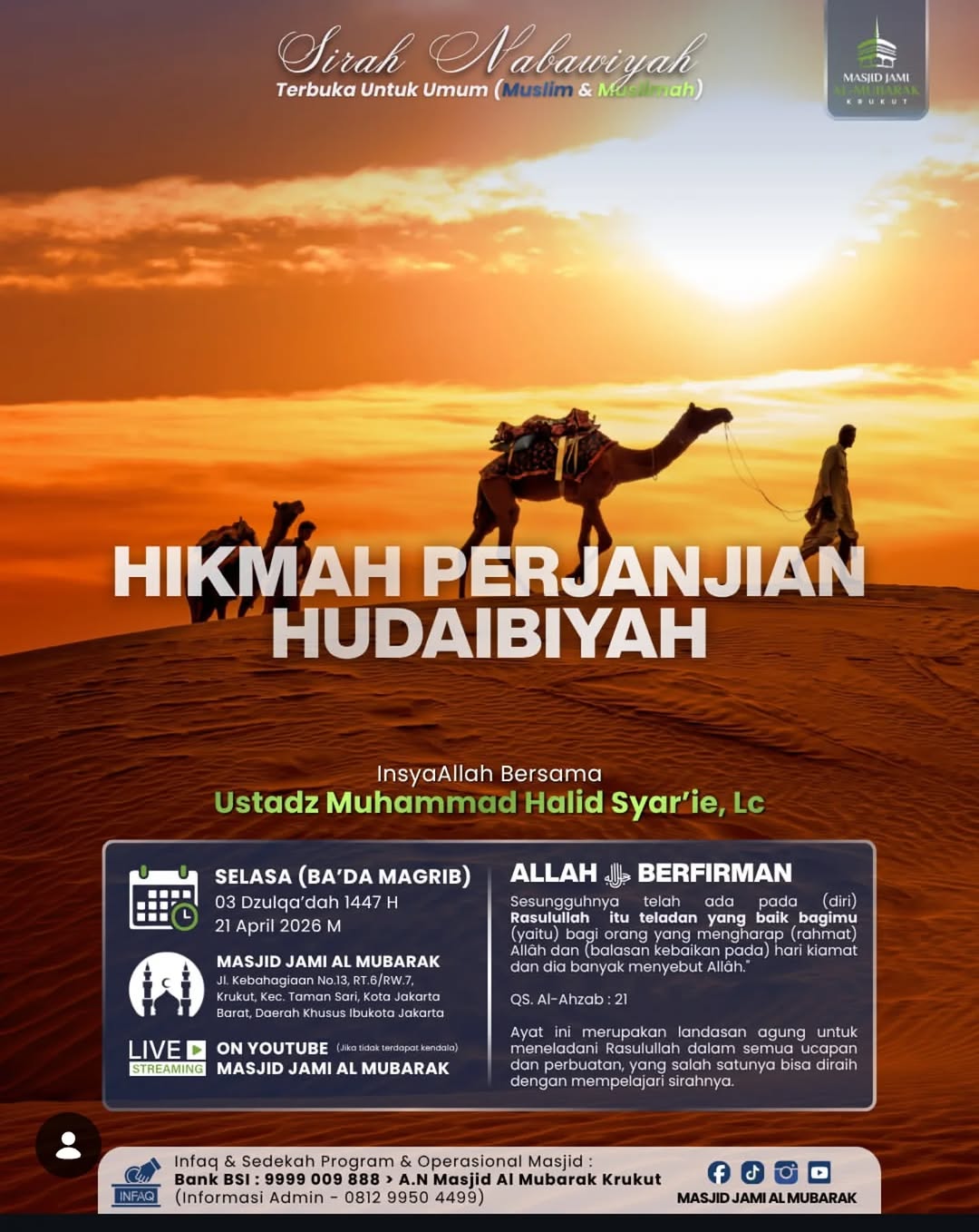 Hikmah Perjanjian Hudaibiyah