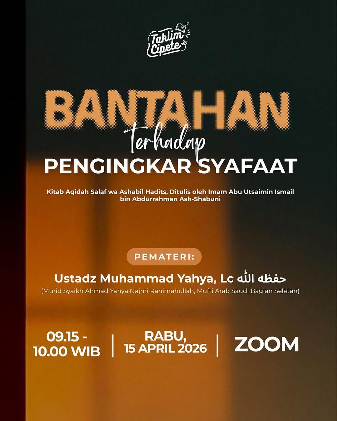 Bantahan Terhadap Para Pengingkar Syafaat