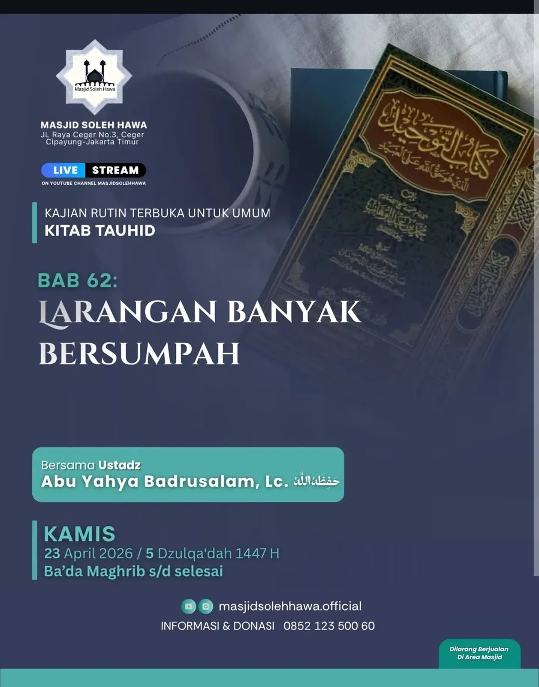 Larangan Banyak Bersumpah