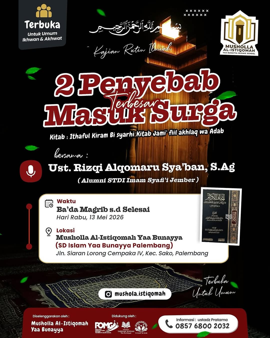 2 Penyebab Masuk Surga