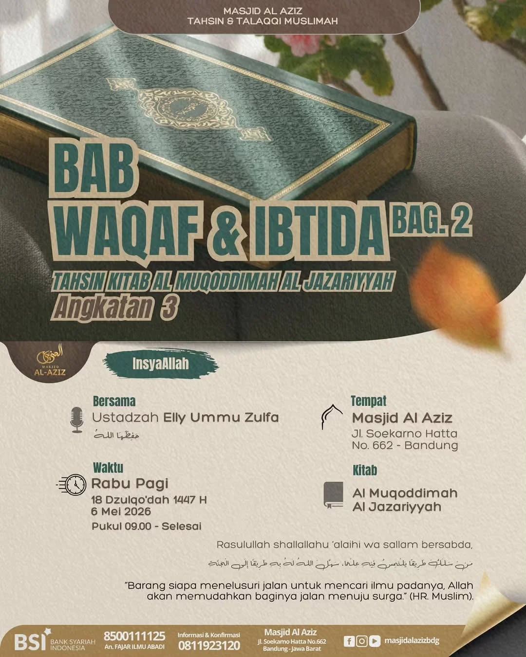 BAB WAQAF & IBTIDA BAG.2