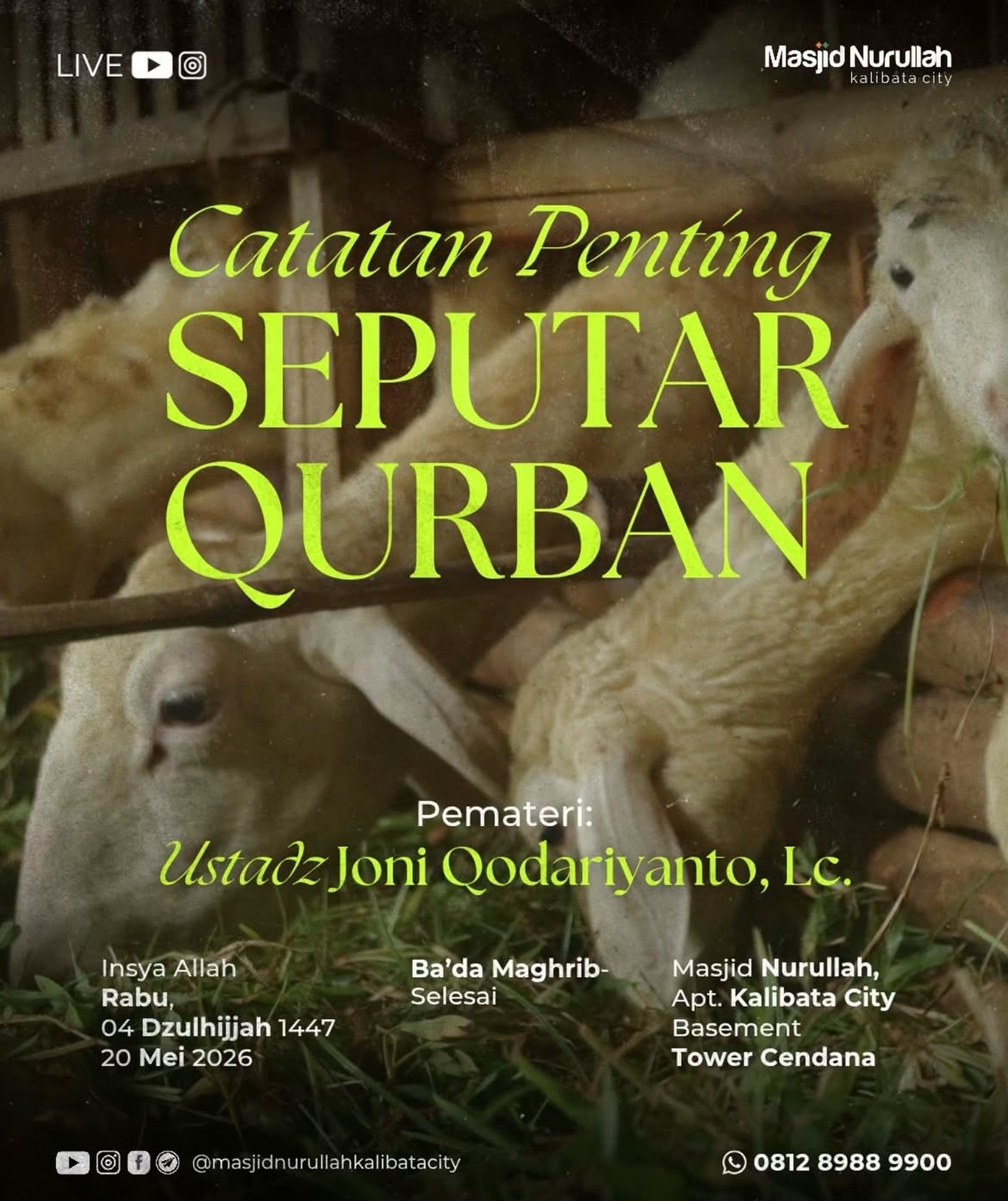 Catatan Penting Seputar Qurban