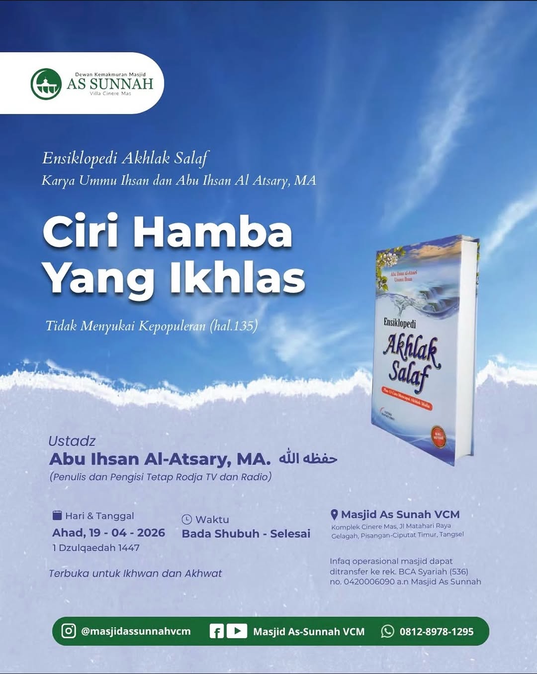 Ciri Hamba Yang Ikhlas