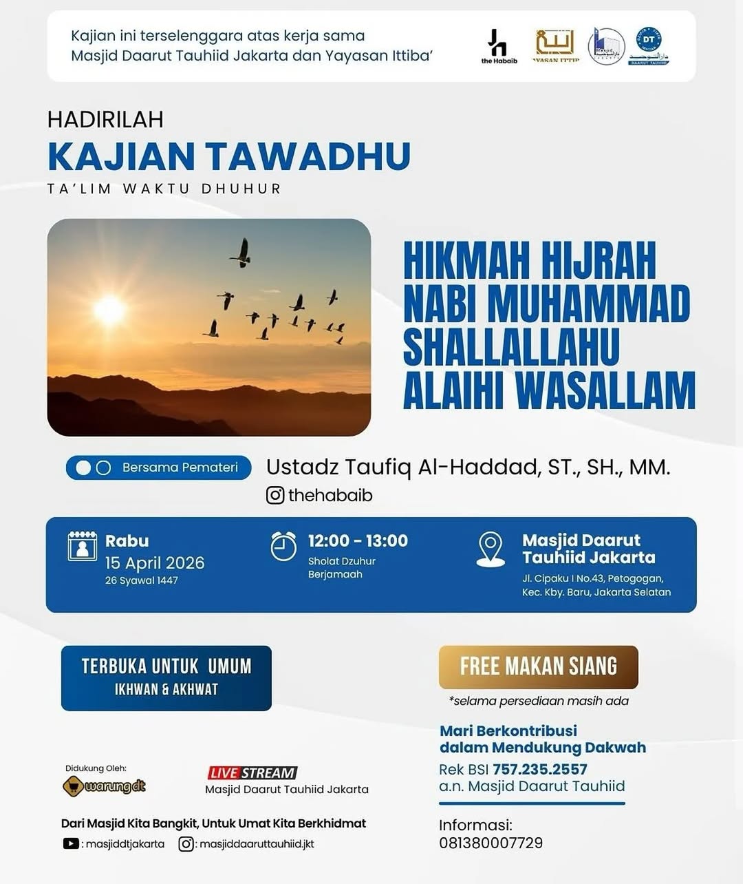 Hikmah Hijrah Nabi Muhammad Shallallahu Alaihi Wasallam