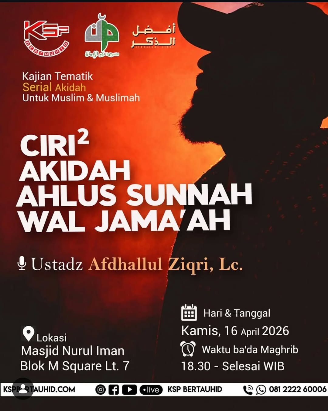 CIRI² AKIDAH AHLUS SUNNAH WAL JAMA'AH