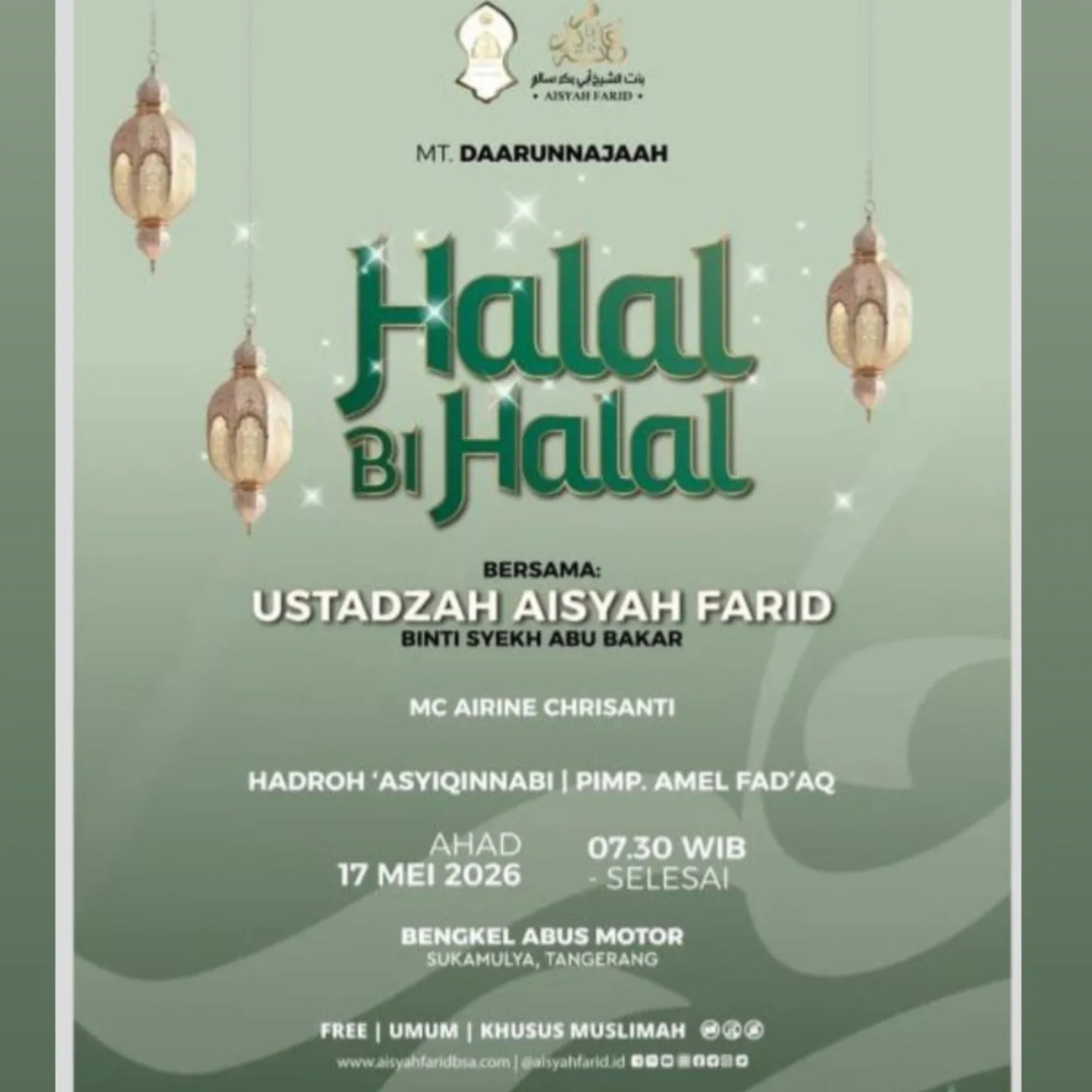 Jadwal Kajian Muslimah