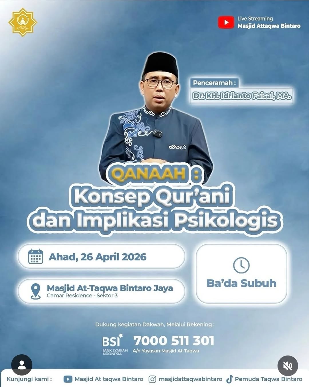 Qanaah: Konsep Qur'ani dan Implikasi Psikologis