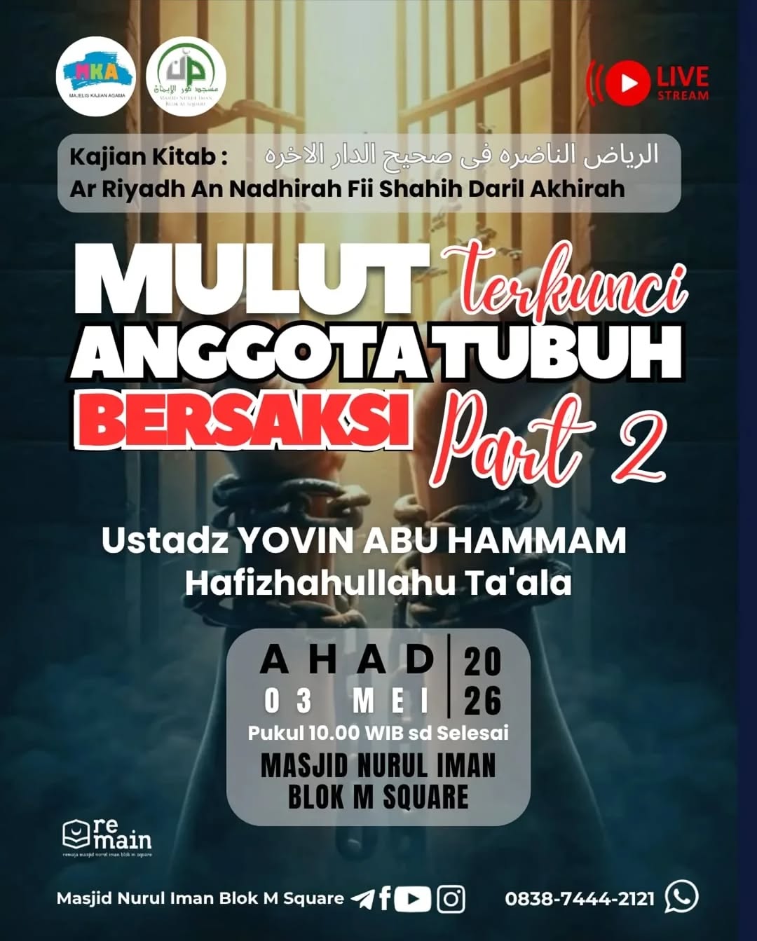 Mulut Terkunci Anggota Tubuh Bersaksi Part 2