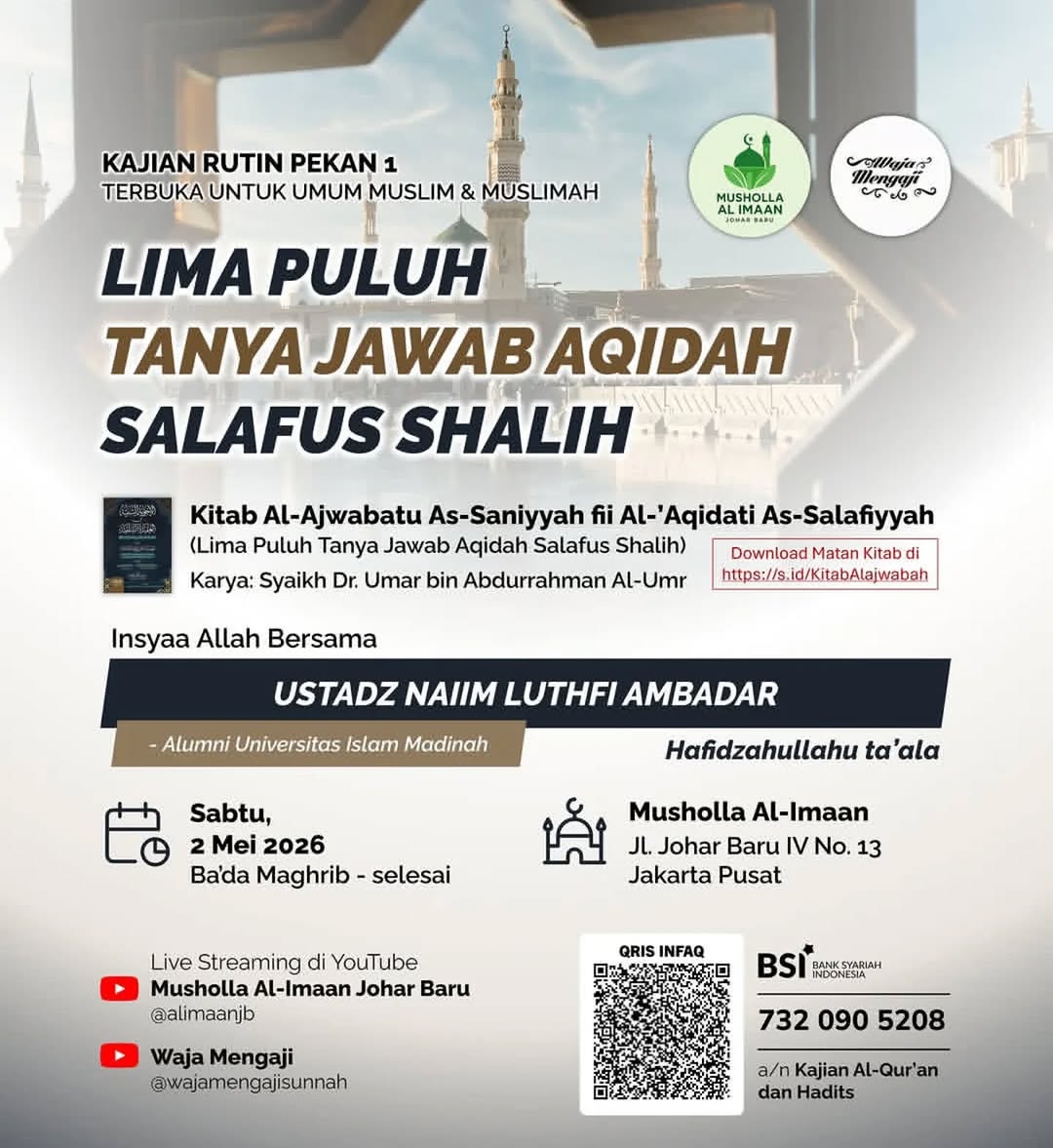 Lima Puluh Tanya Jawab Aqidah Salafus Shalih