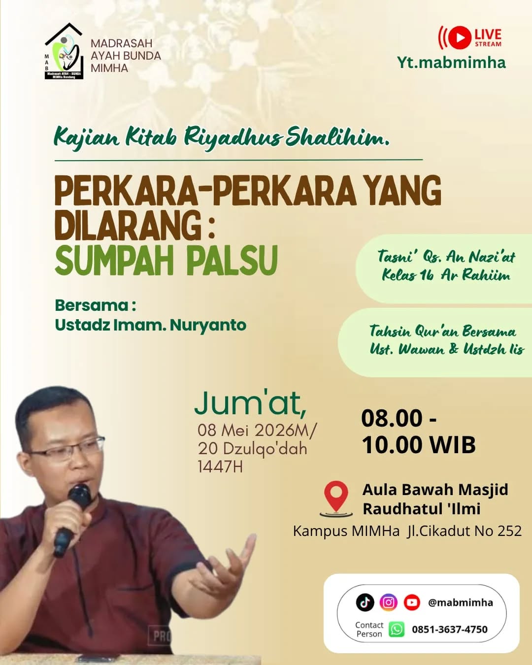 PERKARA-PERKARA YANG DILARANG: SUMPAH PALSU