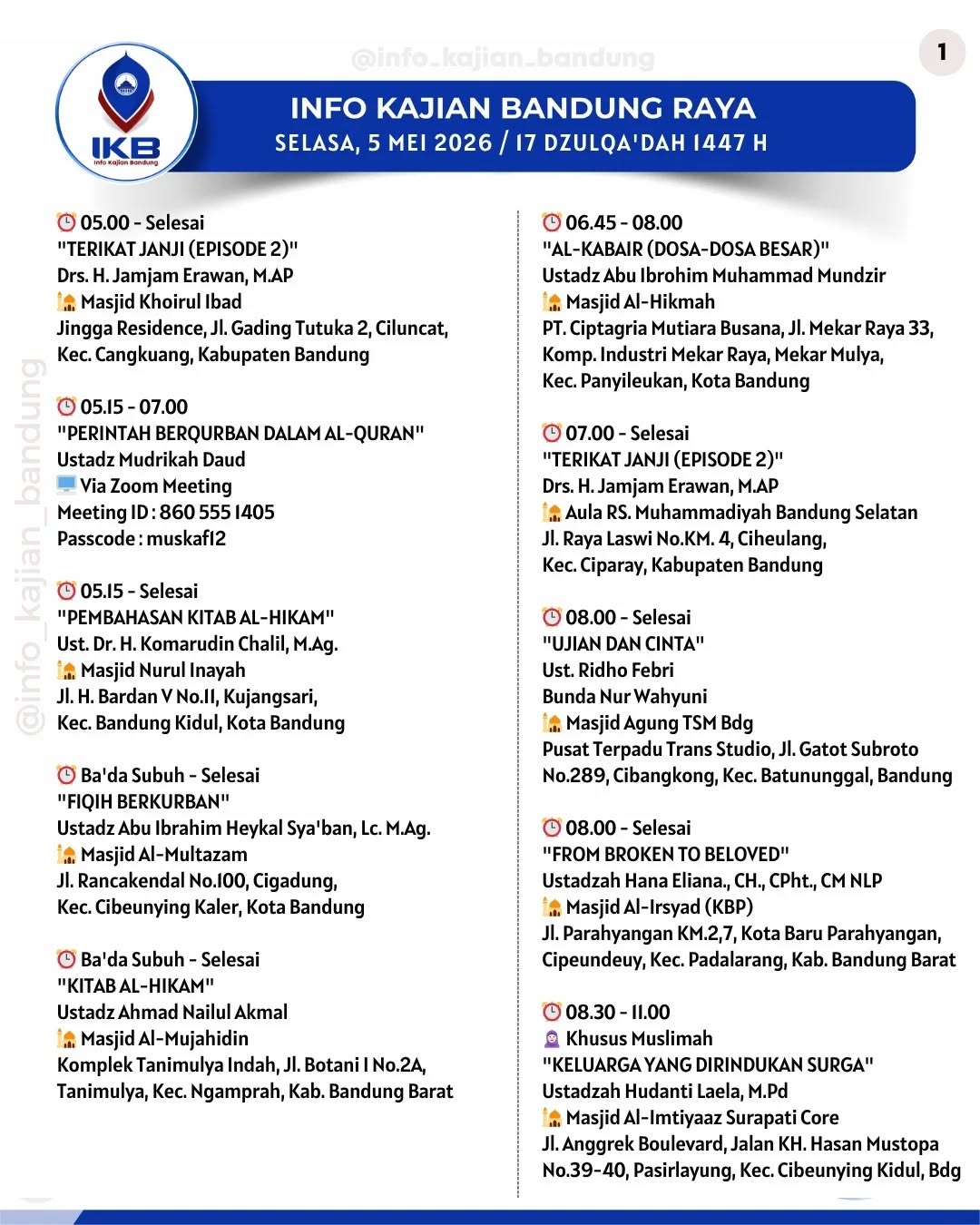 UJIAN DAN CINTA