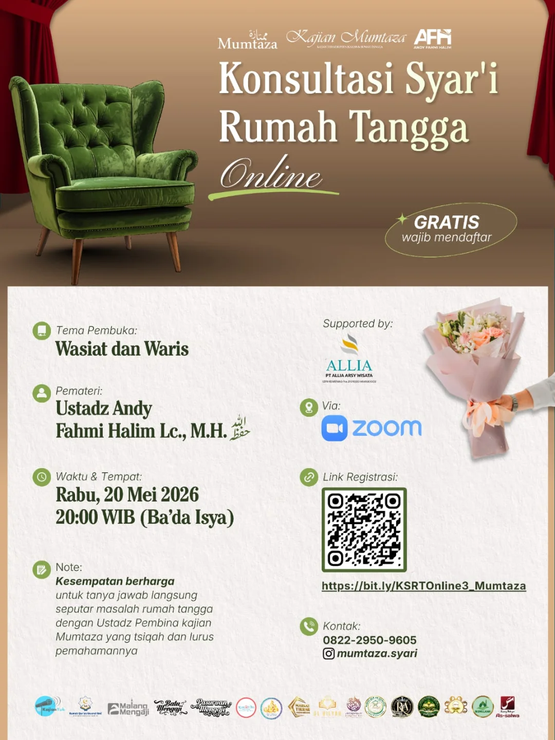 Konsultasi Syar'i Rumah Tangga Online
