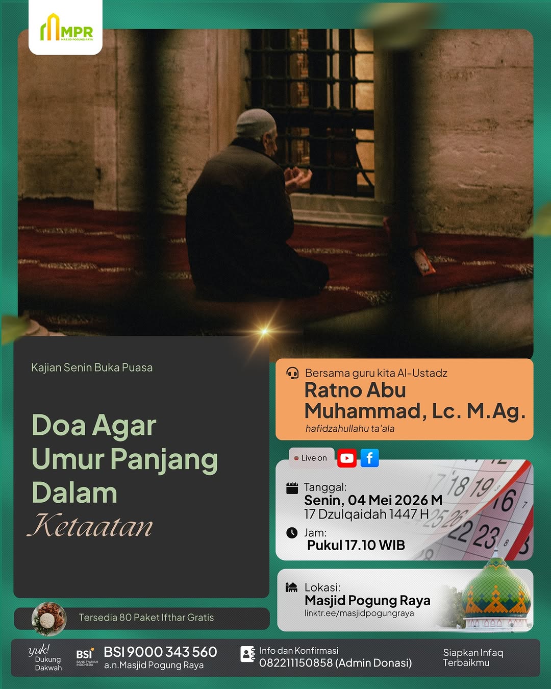 Doa Agar Umur Panjang Dalam Ketaatan