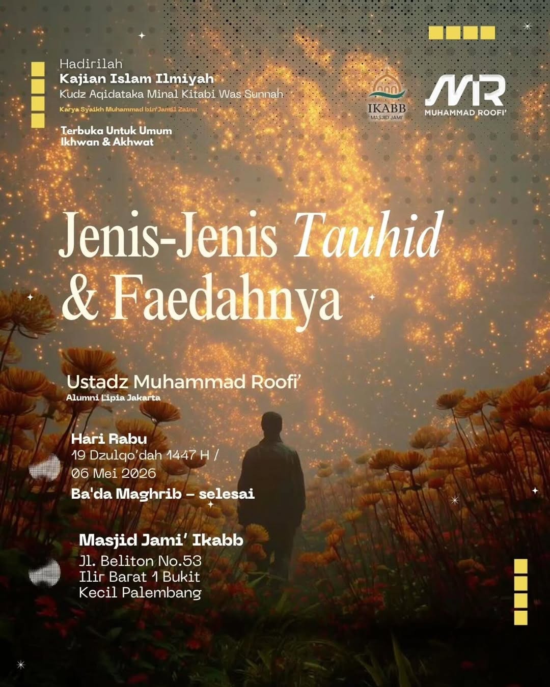 Jenis-Jenis Tauhid & Faedahnya