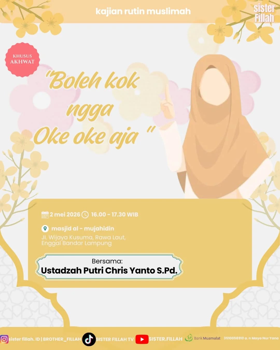 Boleh kok nggak oke-oke aja