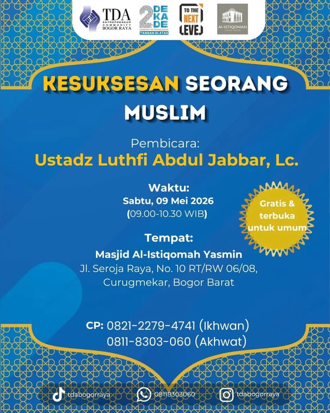 Kesuksesan Seorang Muslim