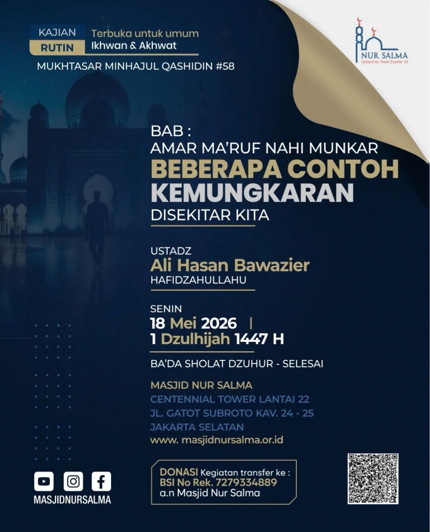 Beberapa Contoh Kemungkaran di Sekitar Kita