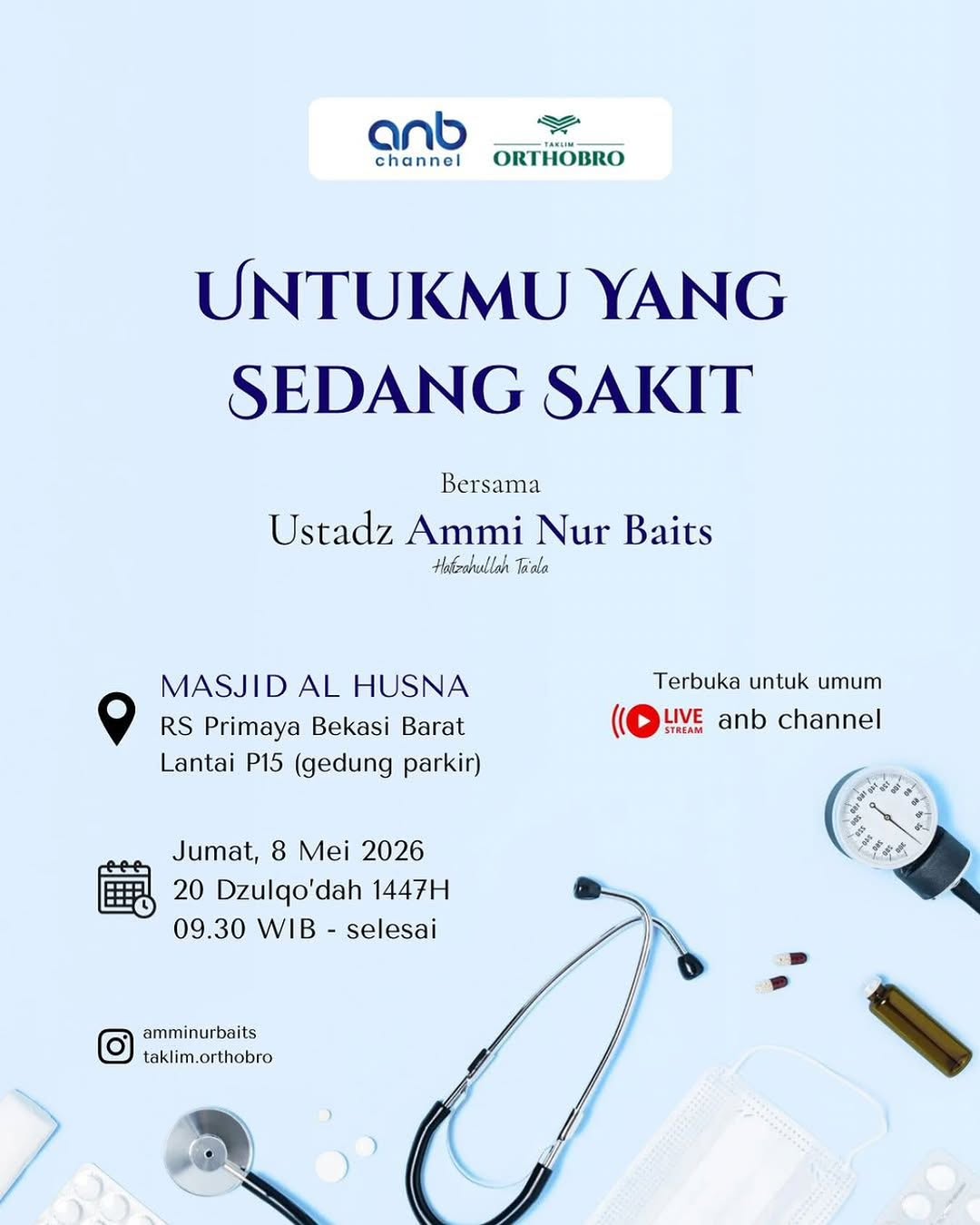 Untukmu Yang Sedang Sakit