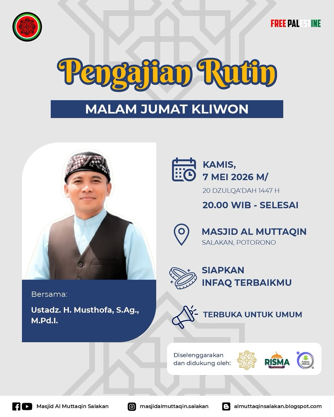 Pengajian Rutin Malam Jumat Kliwon