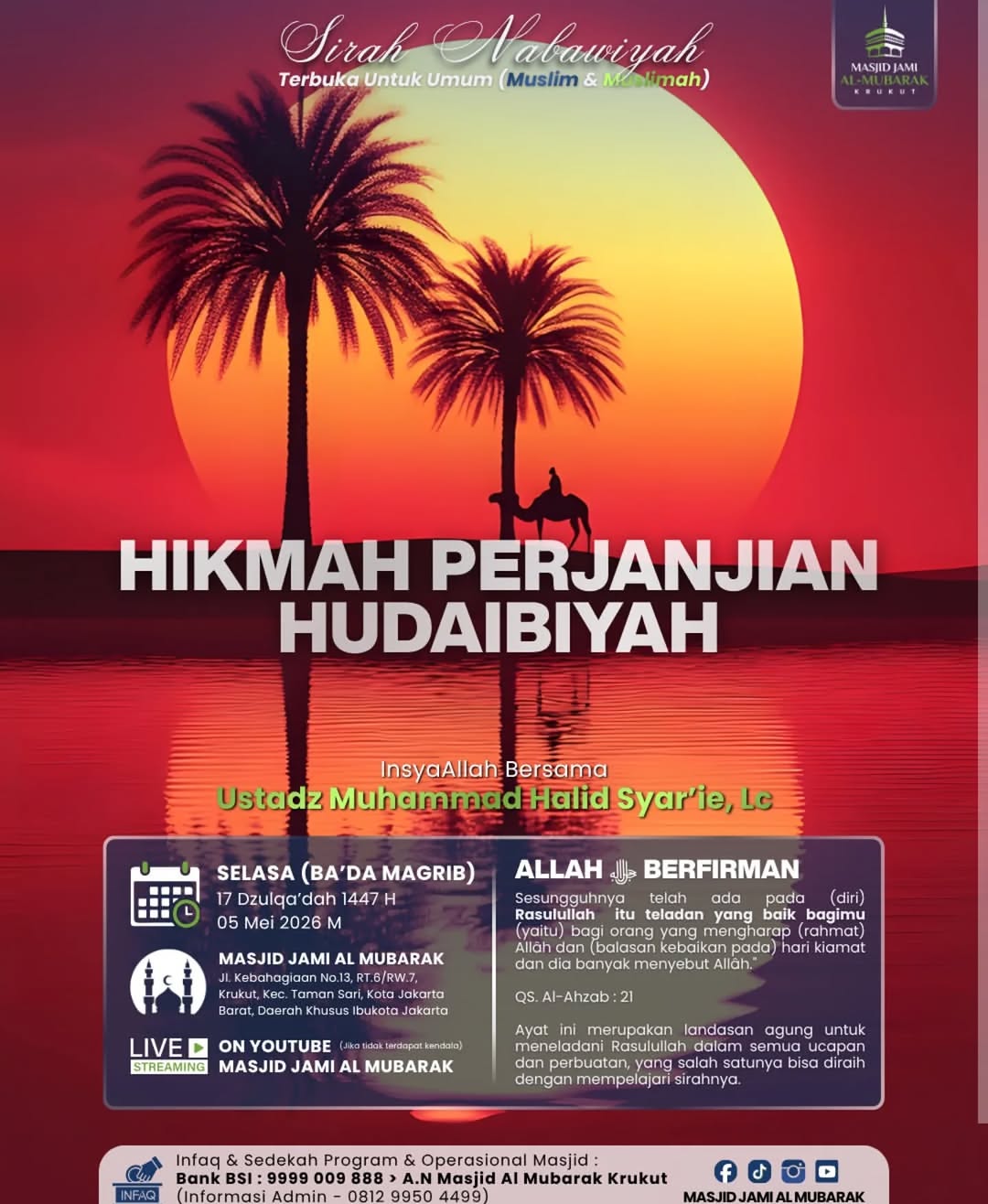 Hikmah Perjanjian Hudaybiyah