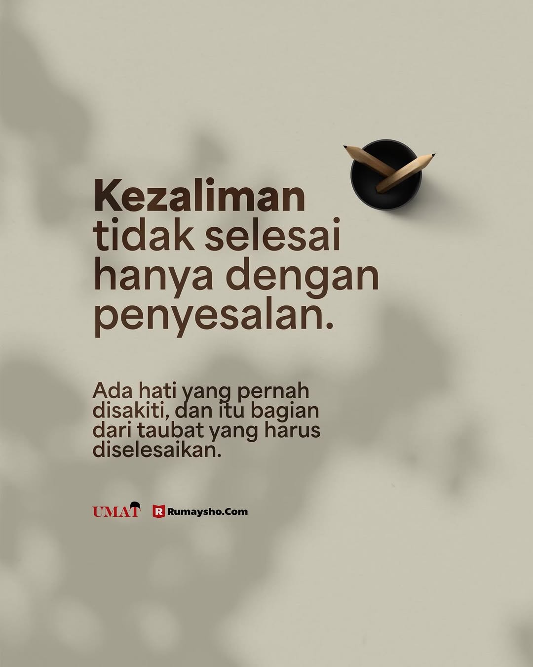 Cara Taubat dari Kezaliman