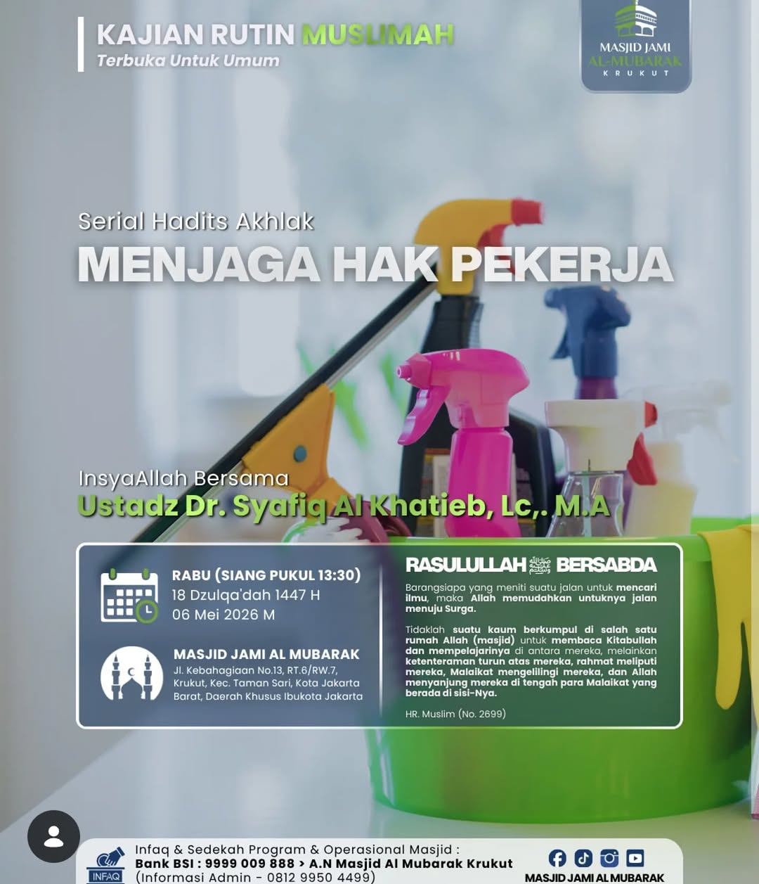 MENJAGA HAK PEKERJA