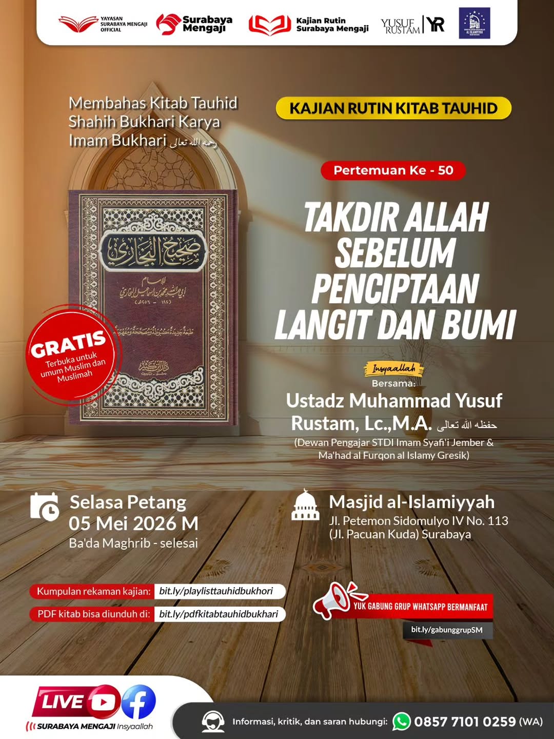 Takdir Allah Sebelum Penciptaan Langit dan Bumi