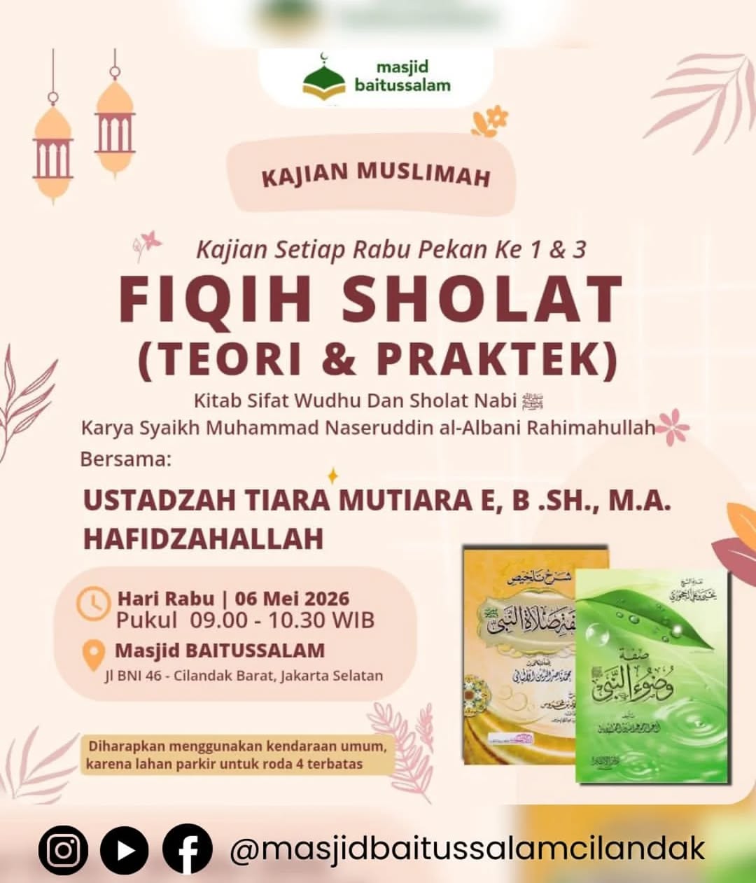 FIQH SHOLAT (TEORI & PRAKTEK)