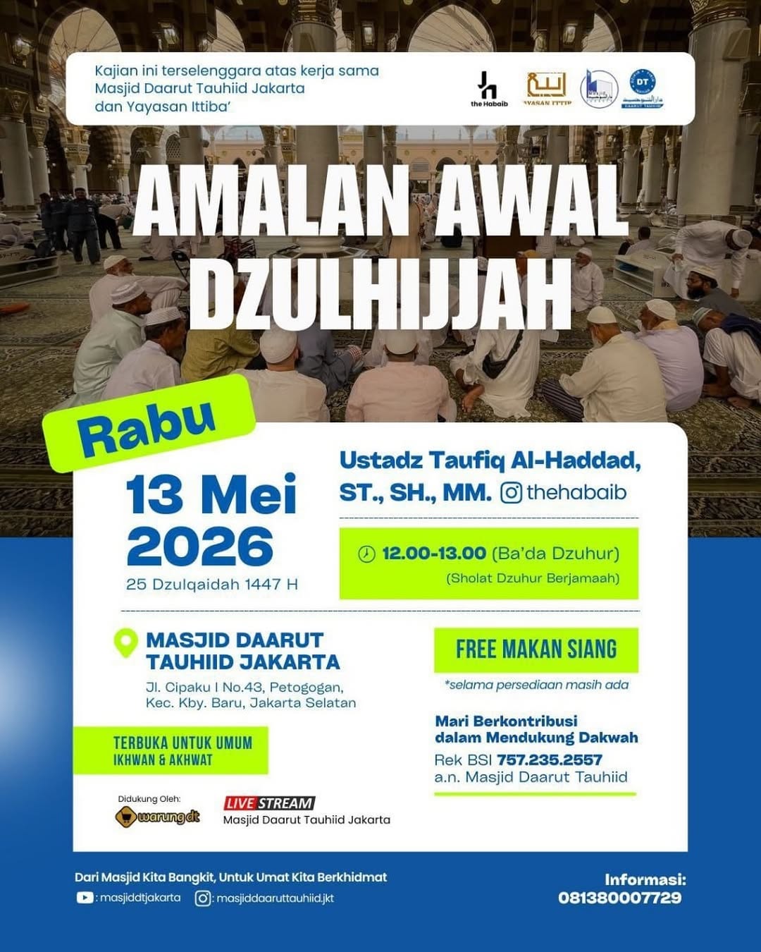 Amalan Awal Dzulhijjah