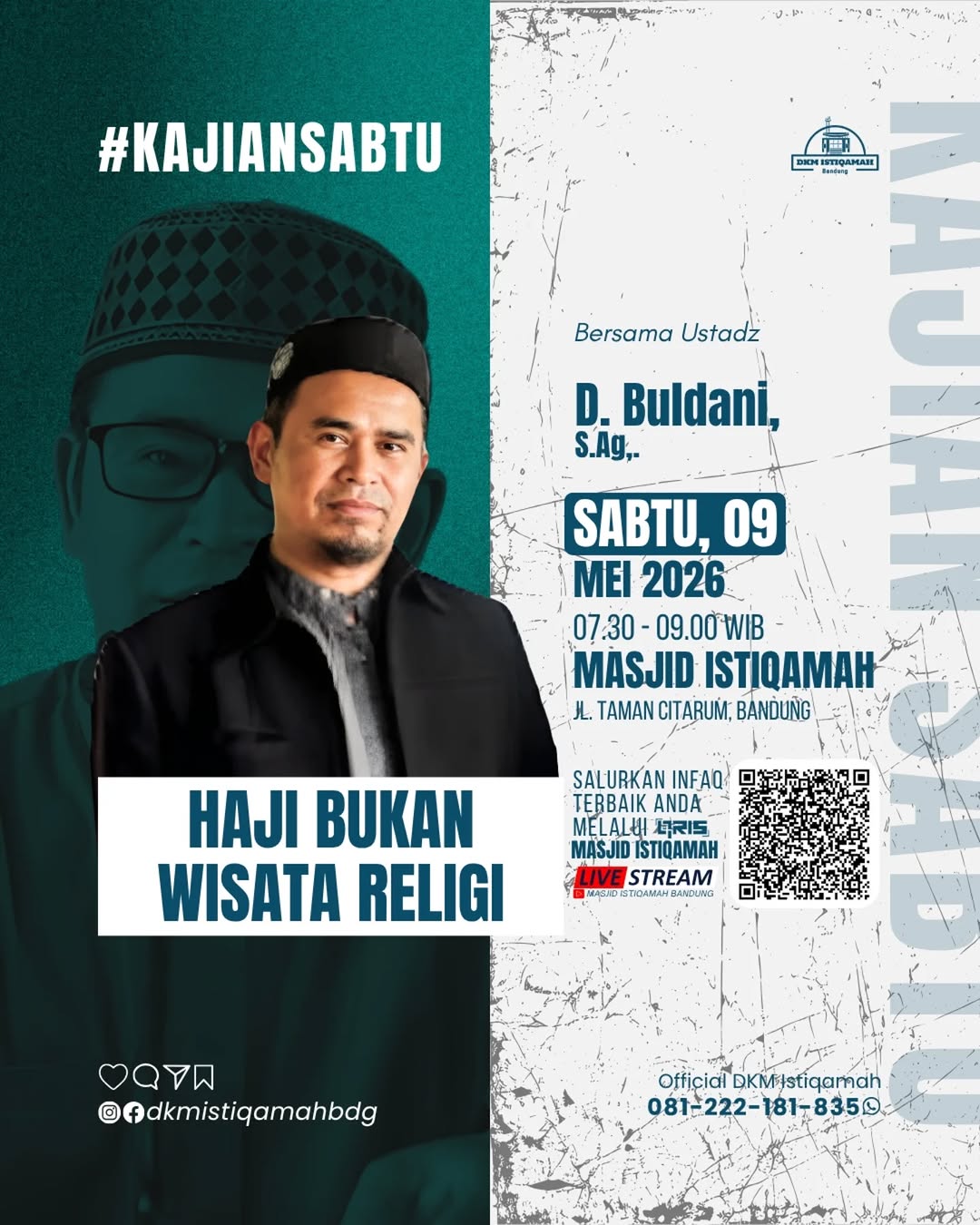 Haji Bukan Wisata Religi