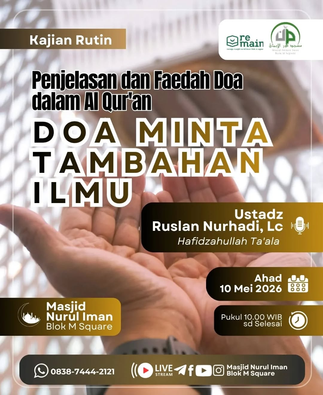 Penjelasan dan Faedah Doa dalam Al Qur'an