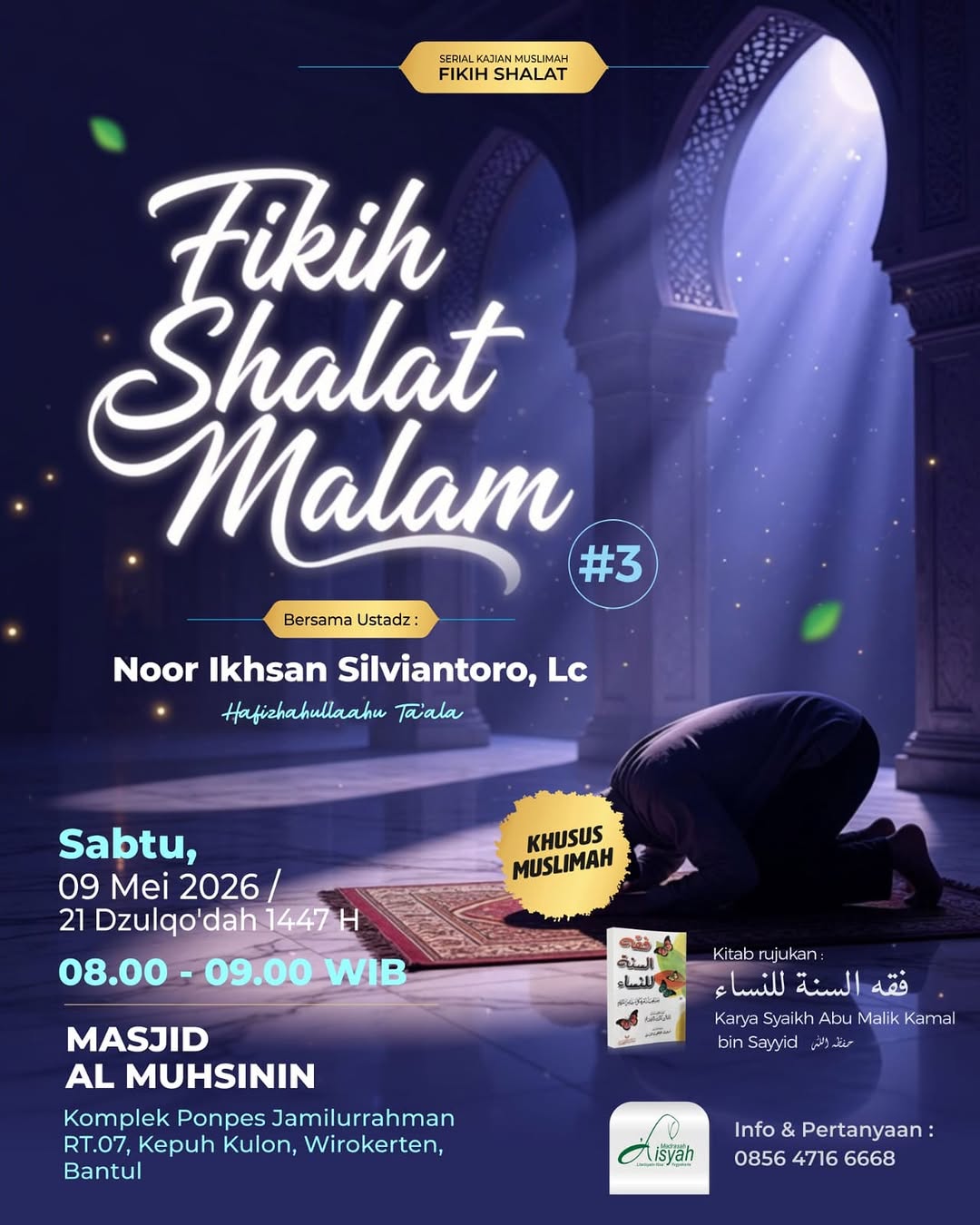 Fikih Shalat Malam (Bagian Ketiga)