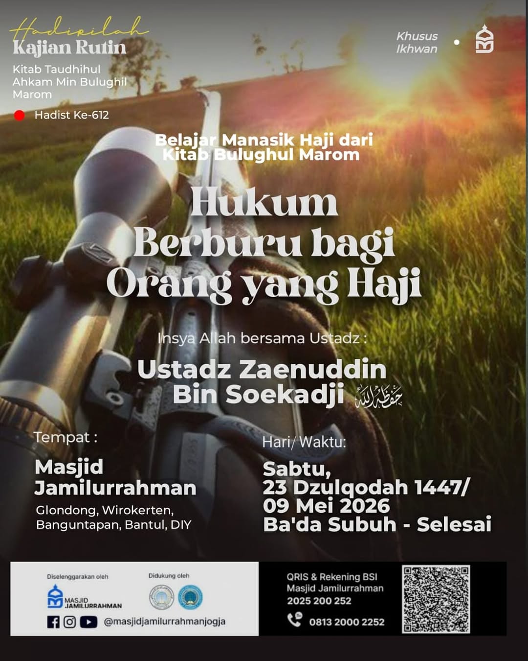 Hukum berburu bagi Orang yang Haji