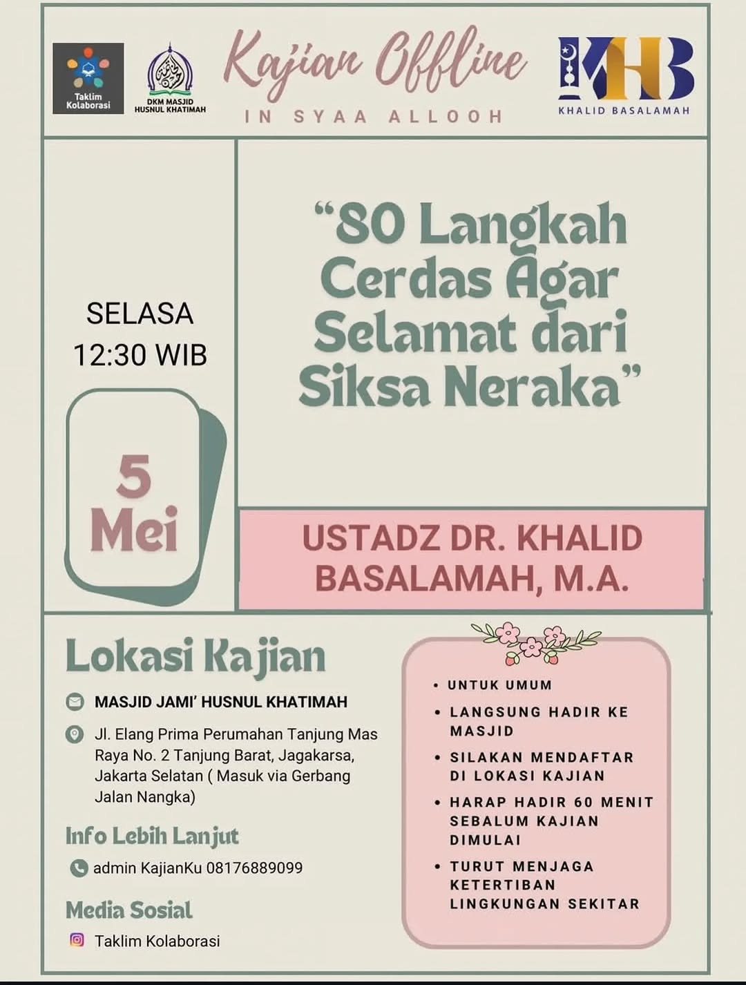 80 Langkah Cerdas Agar Selamat dari Siksa Neraka