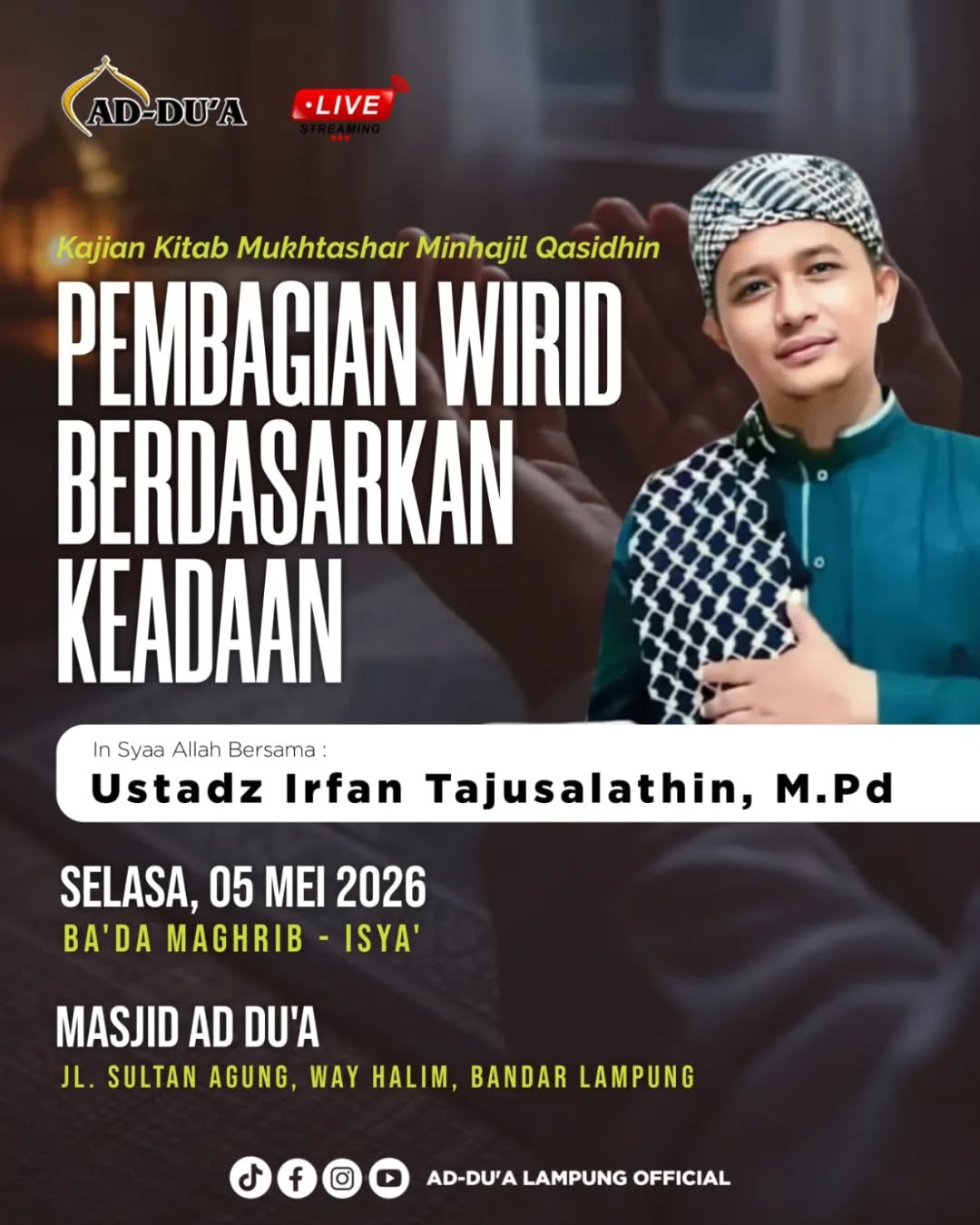 Pembagian Wirid Berdasarkan Keadaan