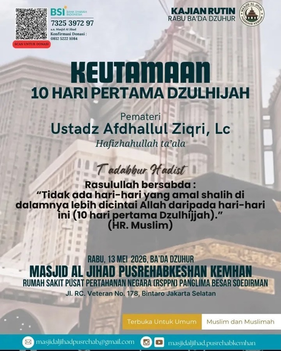 Keutamaan 10 Hari Pertama Dzulhijjah