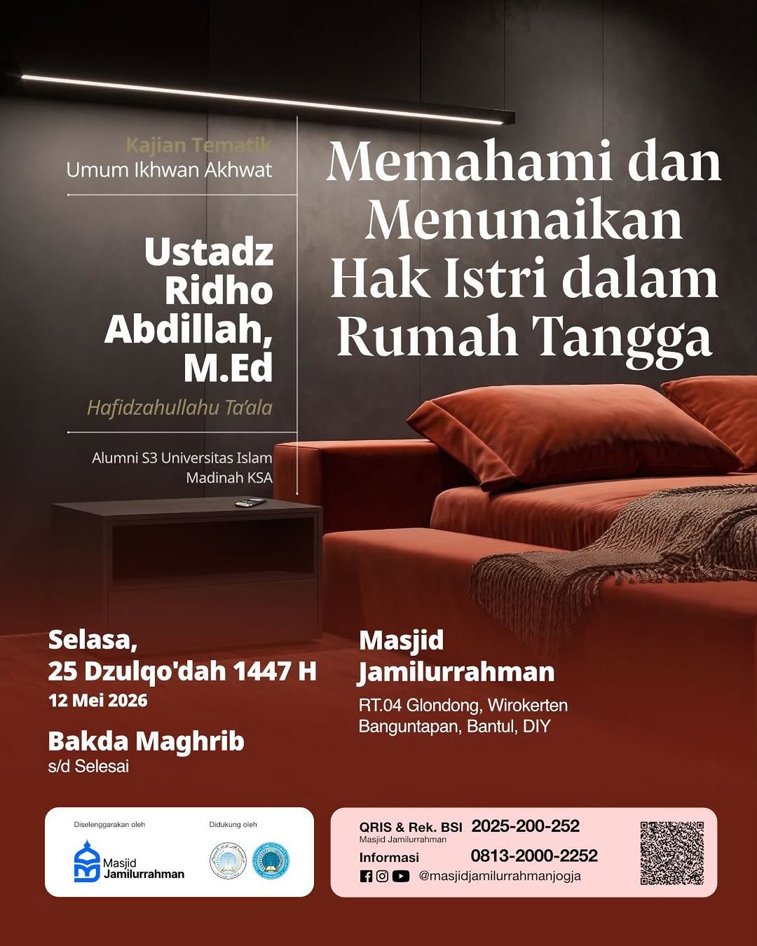 Memahami dan Menunaikan Hak Istri dalam Rumah Tangga